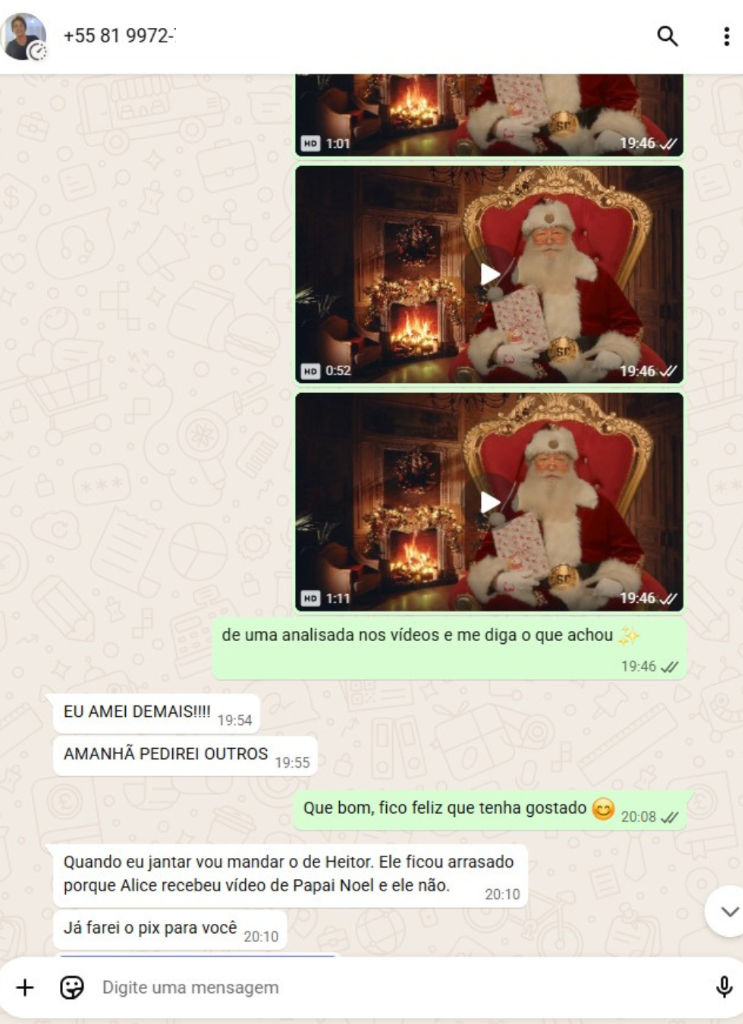 Depoimento WhatsApp 3